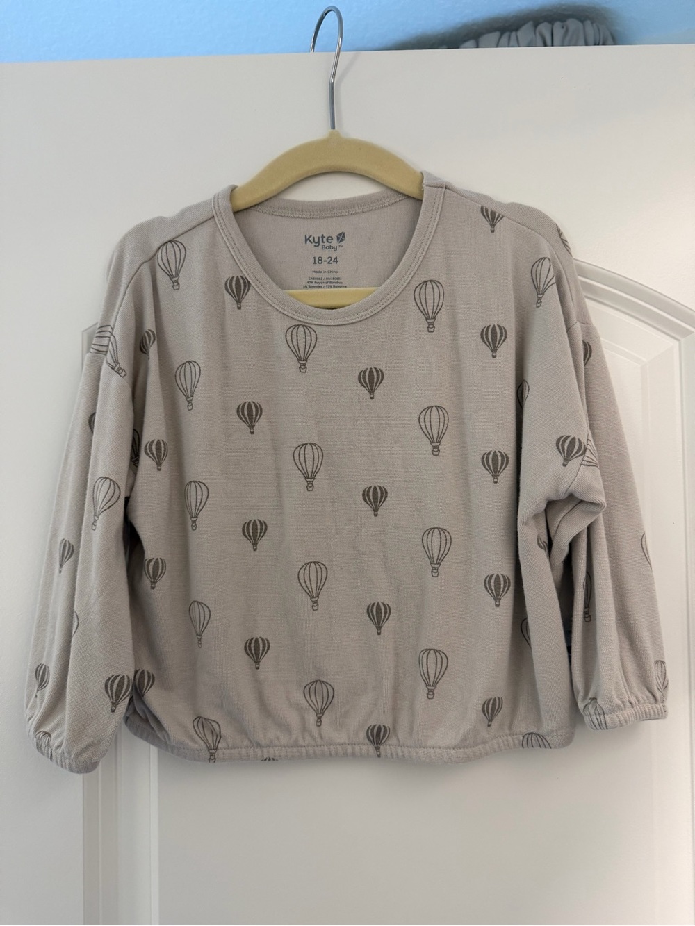 Kyte baby Balloon Sweatshirt top 18-24m